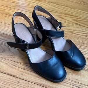 Madewell Black Leather Women's Mules
